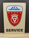 Güldner Service Creme Blechschild